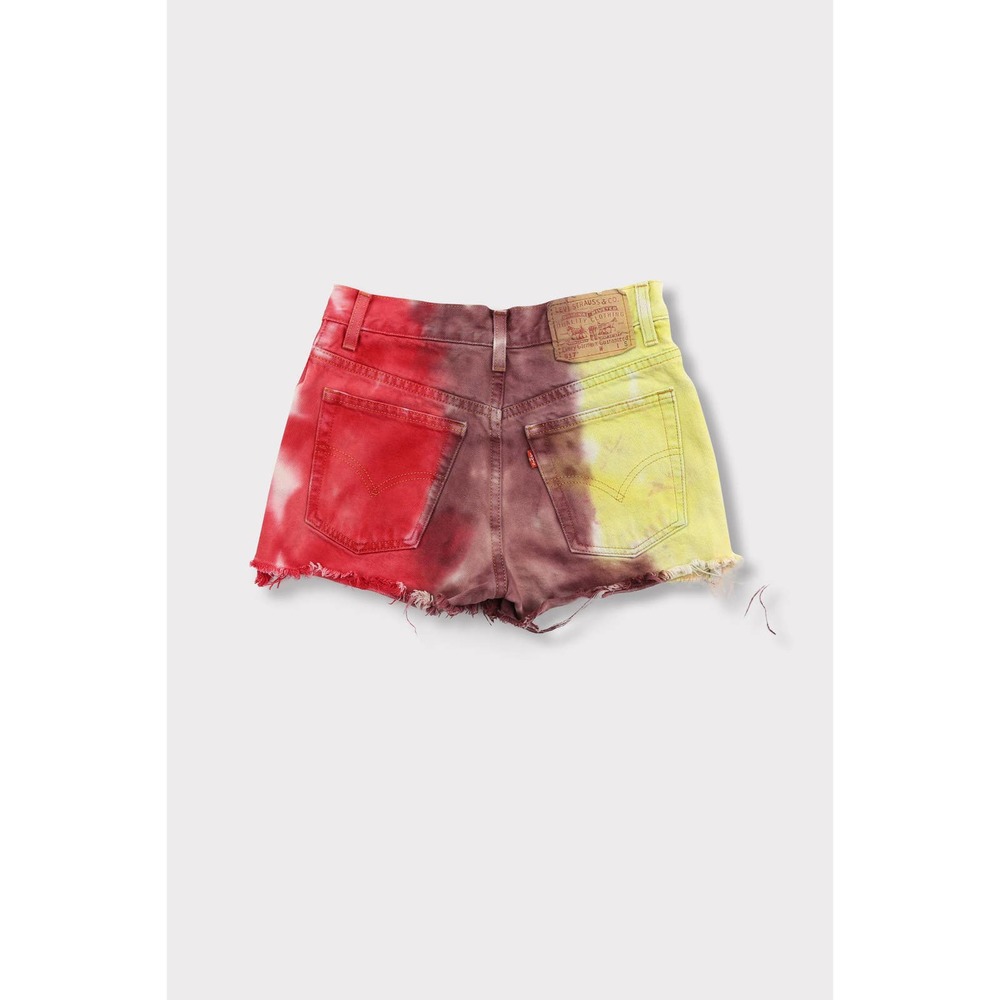 Vintage Y2K Levi’s 517 Tie Dye Low Rise Shorts